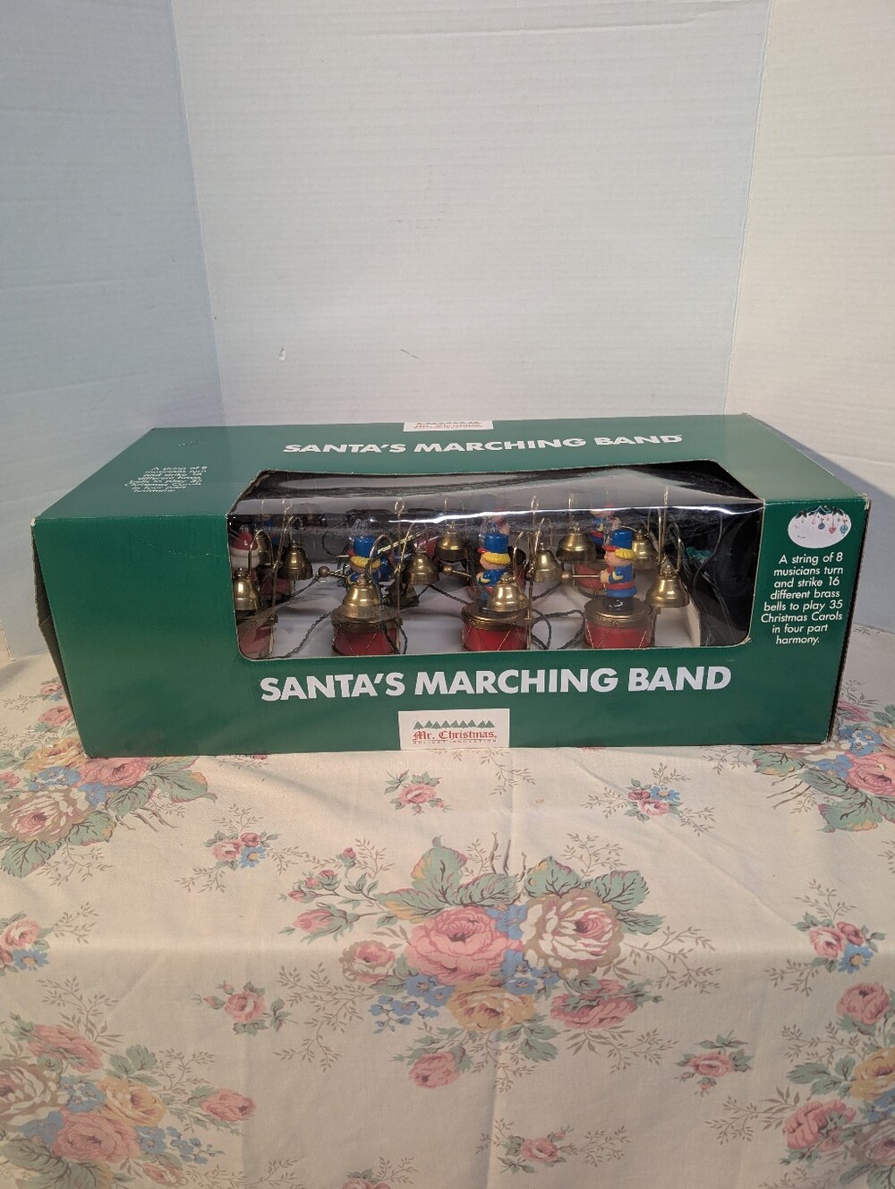 Vintage 1991 Mr Christmas Santa’s Marching band Christmas decor 35 songs working